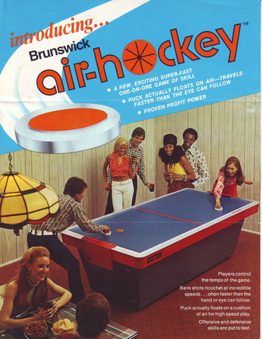 Air Hockey History Brochure
