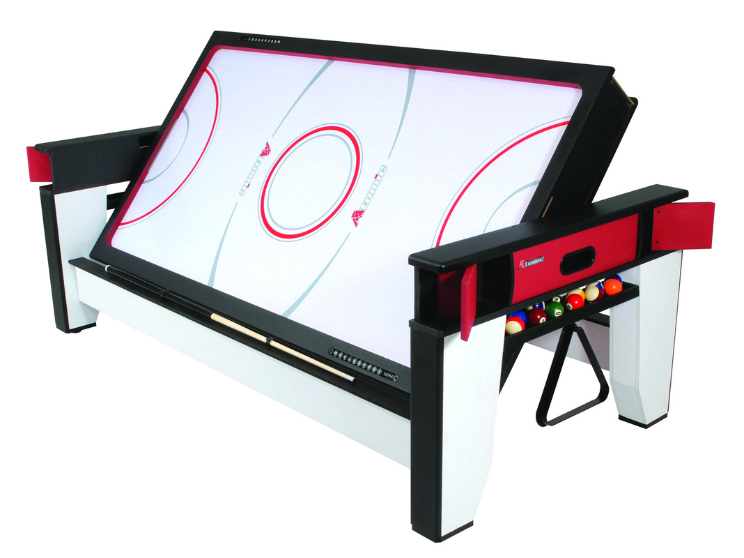 Atomic 2-in-1 Flip Air Hockey and Pool Table